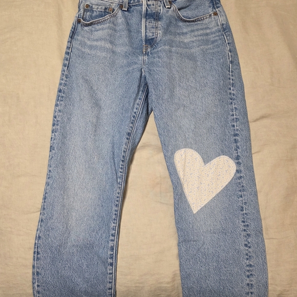 Levi's 150 Year Anniversary Edition Women's High Rise Denim Jeans - Classic Blue - Picture 3 of 6
